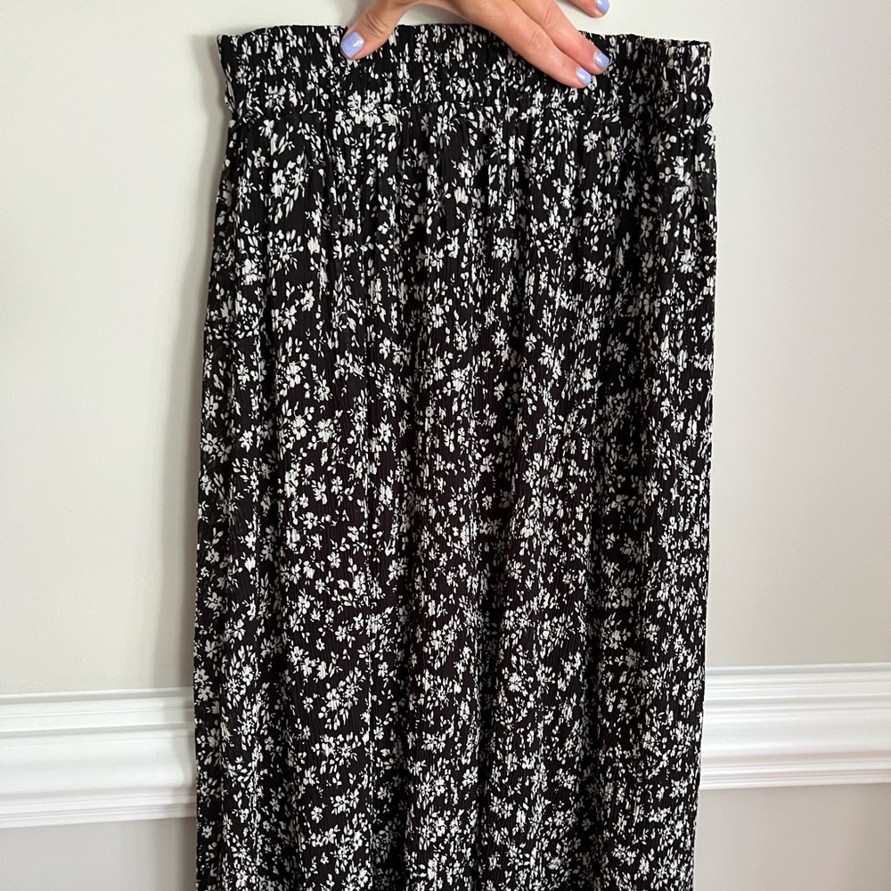 Cutest midi skirt, floral print, Piper & scoot size S